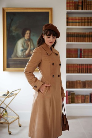 Doris Wool Cashmere Coat from GAÂLA