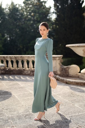 Justine Long-Sleeve Dress from GAÂLA