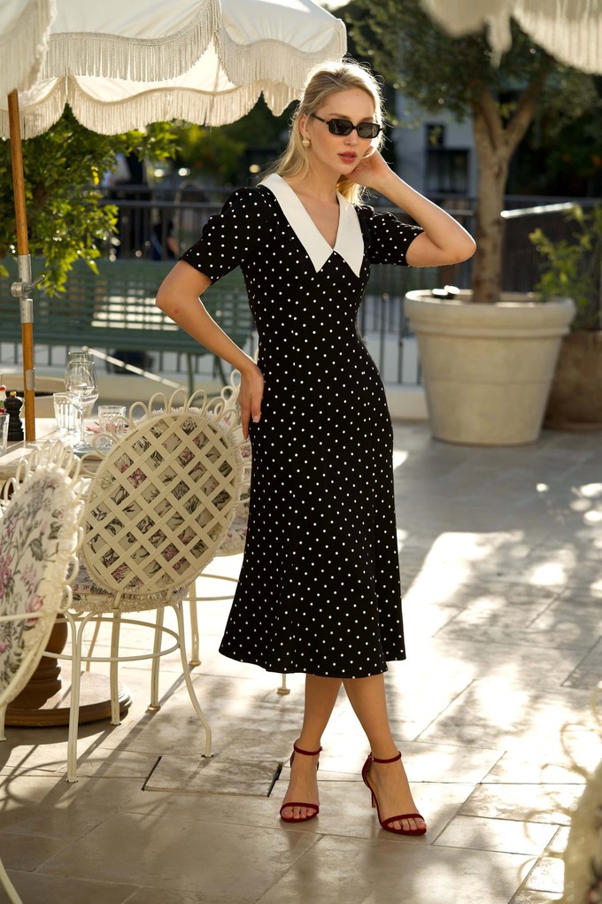 Gladys Polka Dot Dress from GAÂLA