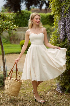 Bardot Linen Dress from GAÂLA