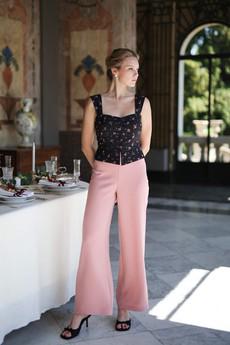 Alma Wide Leg Pants via GAÂLA