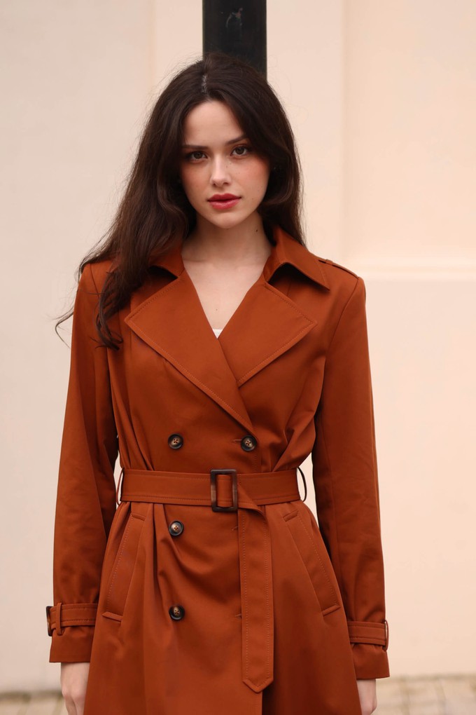 Nicole Cotton Trench Coat from GAÂLA