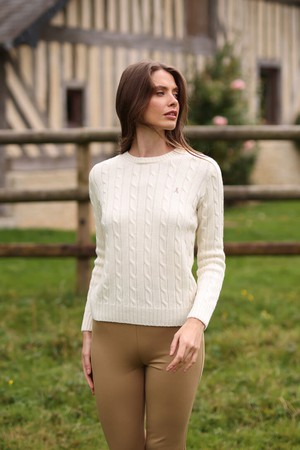 Christina Cable Knit Sweater from GAÂLA