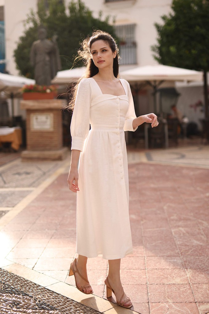 Esther Linen Dress from GAÂLA