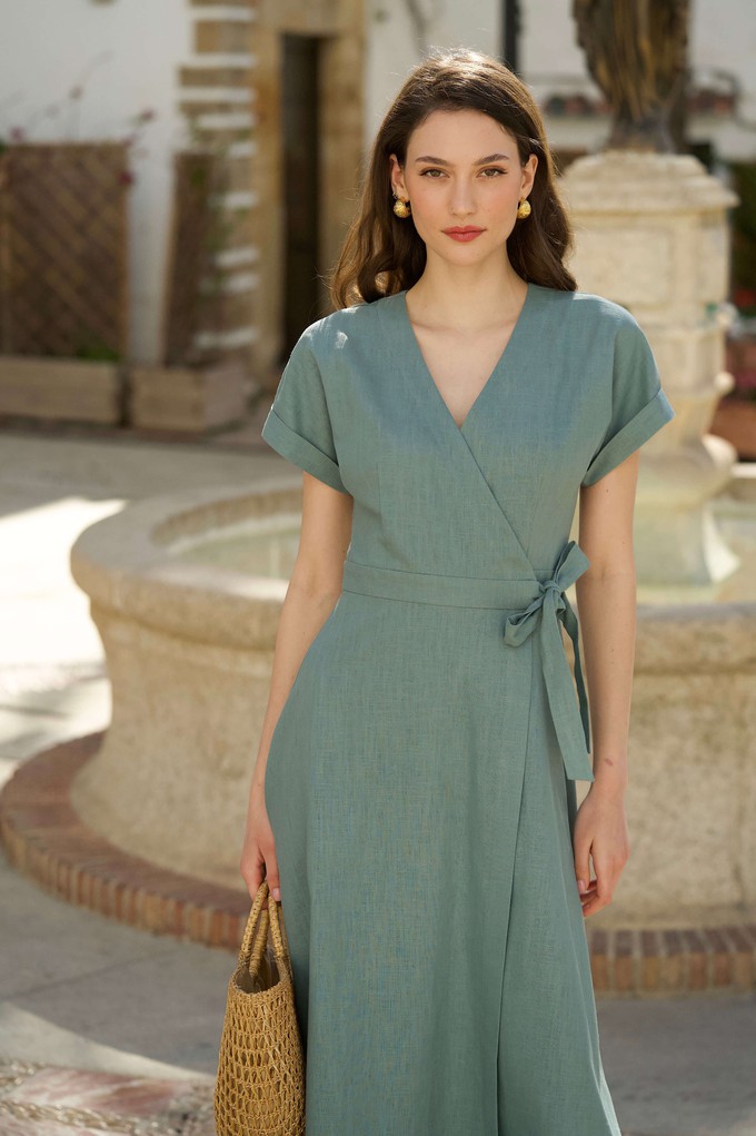 Melissa Wrap Dress from GAÂLA