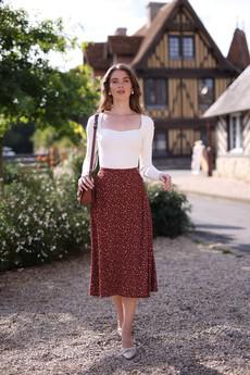 Mara Wrap Skirt via GAÂLA