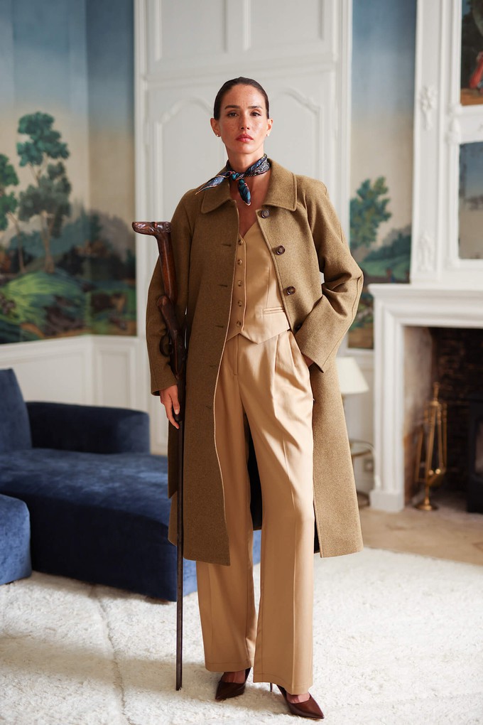 Darcy Wool Coat from GAÂLA