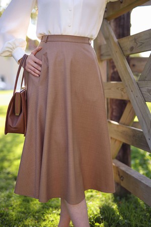 Audrey Wool Skirt from GAÂLA