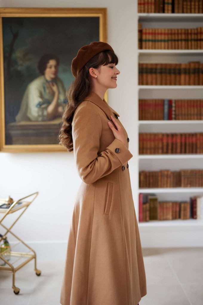 Doris Wool Cashmere Coat from GAÂLA