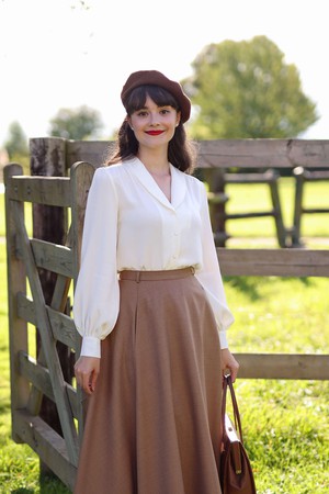 Audrey Wool Skirt from GAÂLA