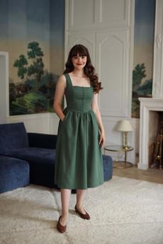 Lizzy Pinafore Dress via GAÂLA