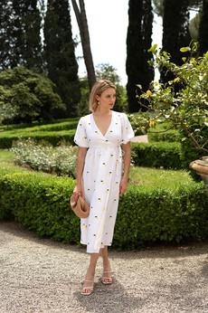 Raquel Linen Dress via GAÂLA