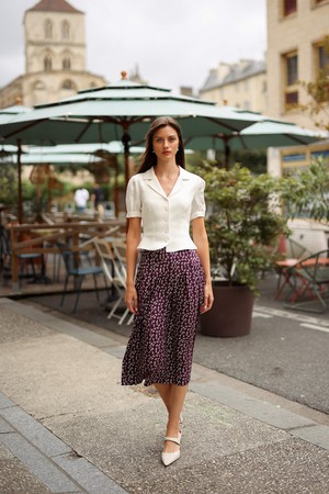 Clarette Midi Skirt from GAÂLA