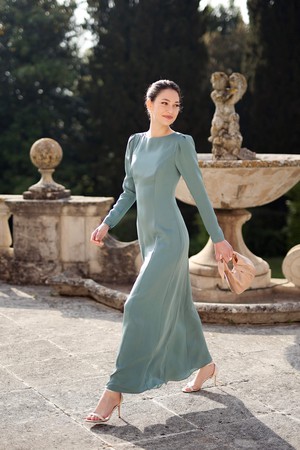 Justine Long-Sleeve Dress from GAÂLA