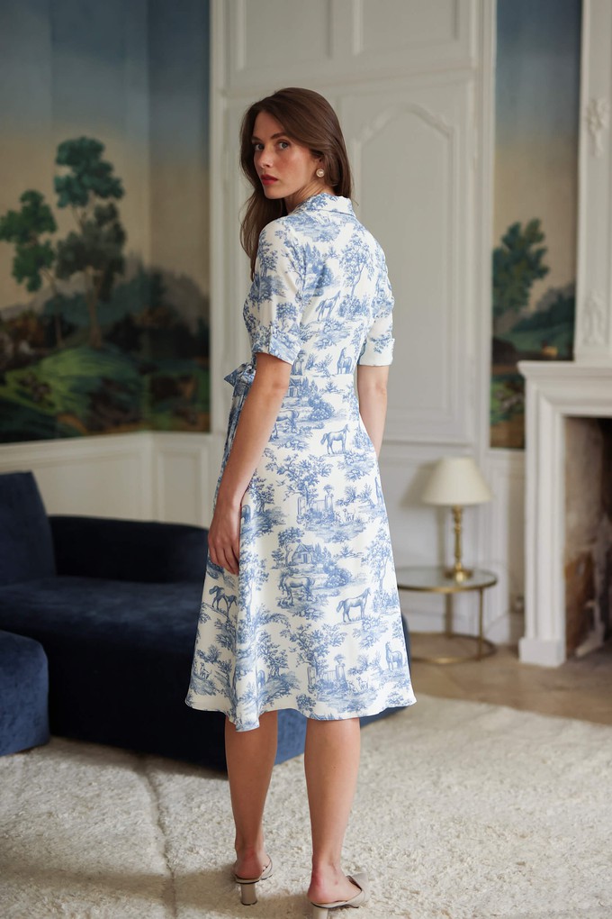 Elsie Toile De Jouy Dress from GAÂLA