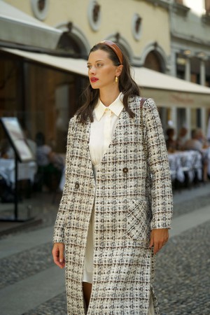 Blaire Plaid Coat from GAÂLA