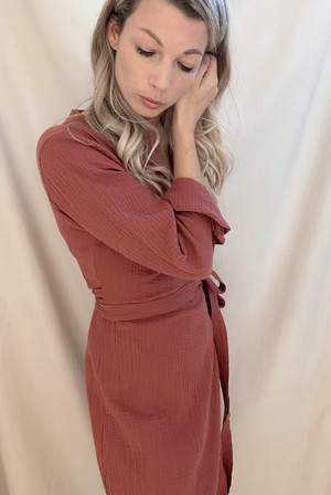 Wrap dress – Rouge from Glow - the store