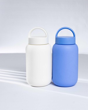 Glass Drinking Bottle | MINI BOTTLE | Cornflower from Glow - the store