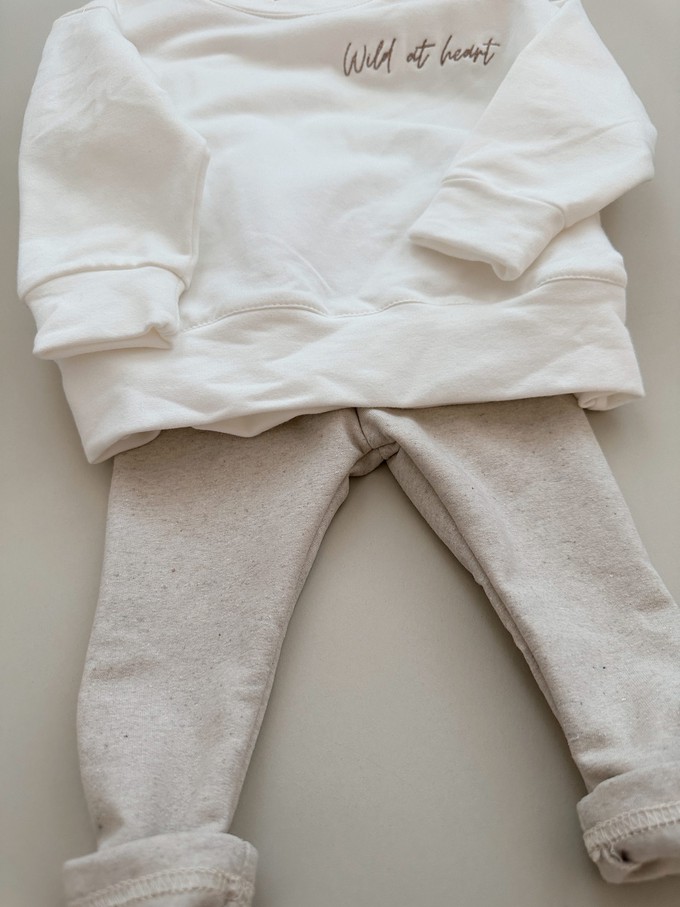 Children’s leggings – Creme from Glow - the store