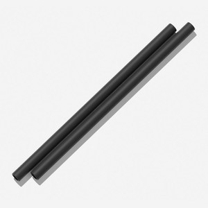 Set colored straws | Black from Glow - the store