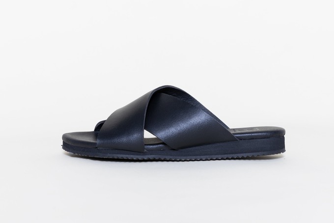KRIS Black sandals | warehouse sale from Good Guys Go Vegan