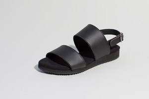 ALEC Black sandals | warehouse sale from Good Guys Go Vegan