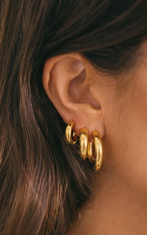 Earring Statement Chunky Hoop from Het Faire Oosten