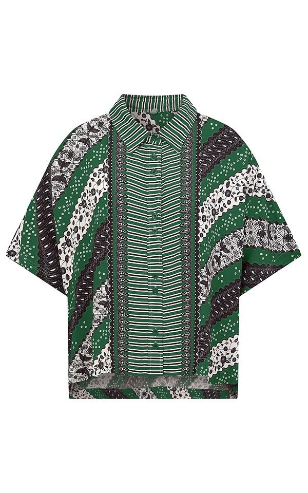 Blouse Kimono Print from Het Faire Oosten