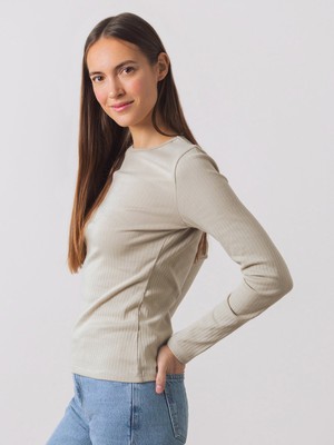 Ribbed Longsleeve from Honest Basics