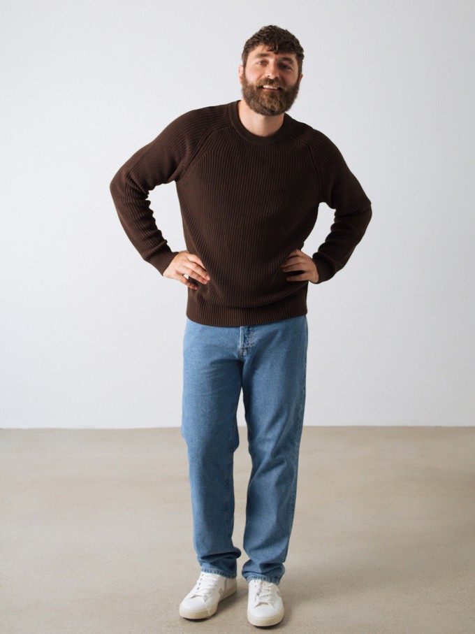 Heavy Knit Jumper Men from Honest Basics