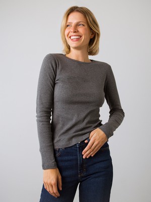 Ribbed Longsleeve from Honest Basics