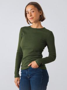 Ribbed Longsleeve via Honest Basics