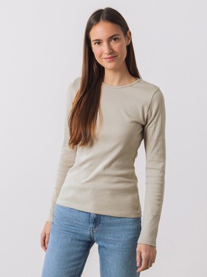 Ribbed Longsleeve from Honest Basics