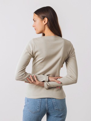 Ribbed Longsleeve from Honest Basics