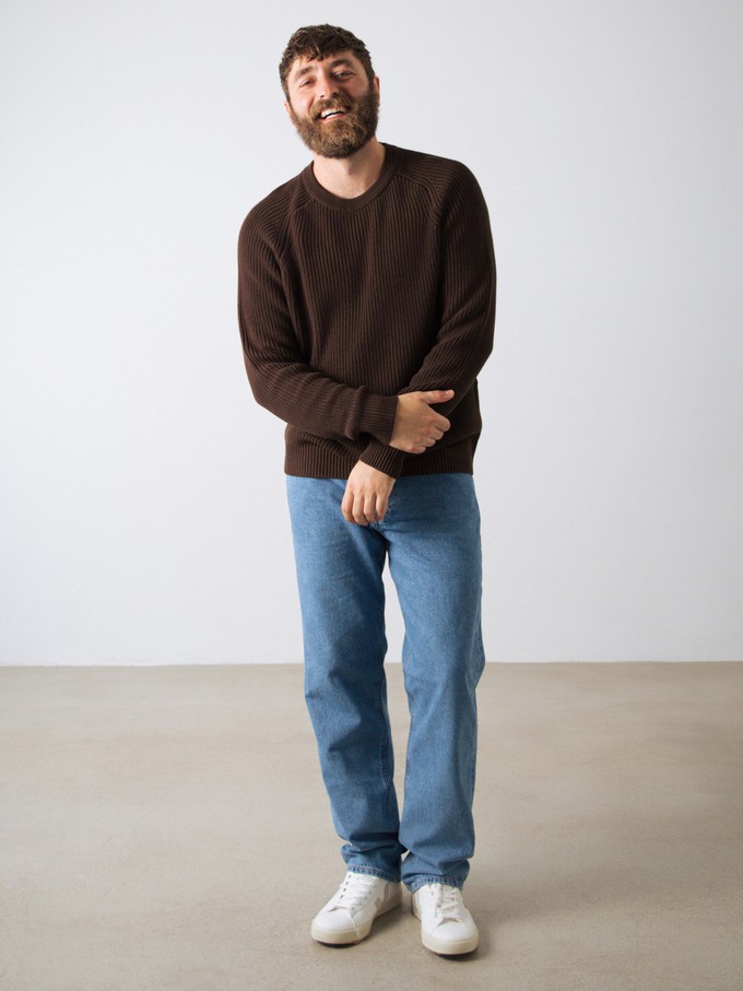 Heavy Knit Jumper Men from Honest Basics