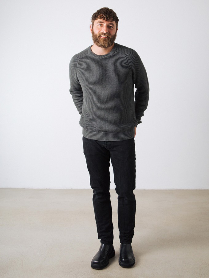 Heavy Knit Jumper Men from Honest Basics