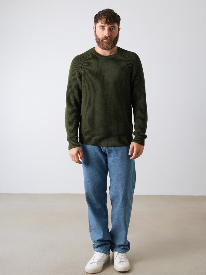 Heavy Knit Jumper Men from Honest Basics