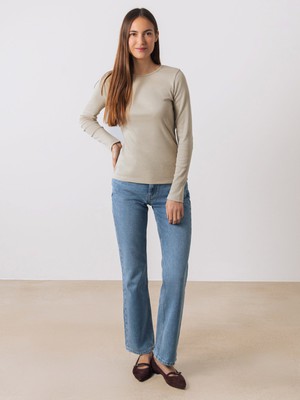 Ribbed Longsleeve from Honest Basics