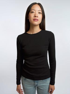 Ribbed longsleeve from Honest Basics