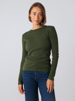 Ribbed Longsleeve from Honest Basics