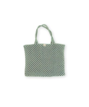 The Patria Macrame Bag – Sage from Ina Swim