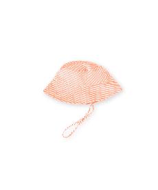 Vali Hat – Marigold Stripe via Ina Swim