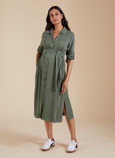 Kelsy Maternity Dress with TENCEL™ via Isabella Oliver