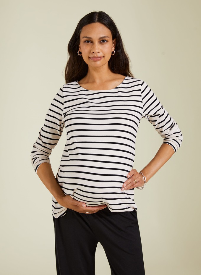 Arden Organic Cotton Maternity Top from Isabella Oliver