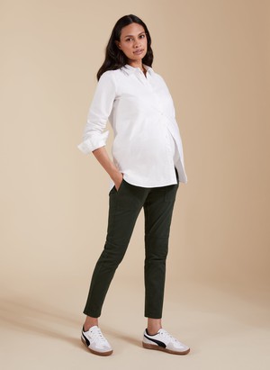 The Essentials Organic Cotton Maternity Shirt from Isabella Oliver