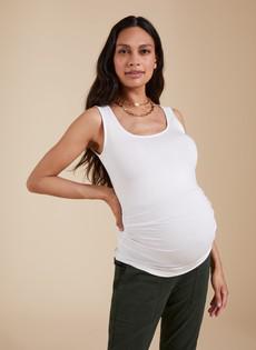 The Essentials Maternity Tank via Isabella Oliver