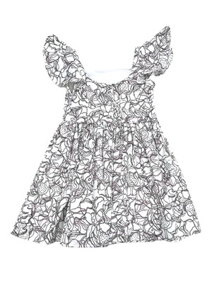 Organic Cotton Floral Girls Prom Dress from Jenerous