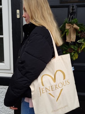 Fair Trade Organic Cotton Jenerous Tote Bag from Jenerous