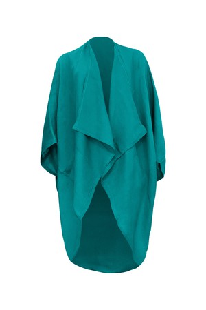 NEW! LINEN Kimono Viridian Green from JULAHAS