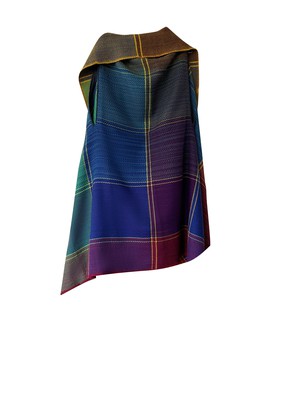 NEW! PLAID Wool Cape Joy from JULAHAS